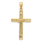 FJC Finejewelers 14k Yellow Gold Crucifix Charm
