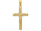 FJC Finejewelers 14k Yellow Gold Crucifix Charm