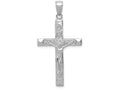 FJC Finejewelers 14k White Gold White Crucifix Charm