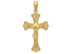 FJC Finejewelers 14k Yellow Gold Crucifix Charm