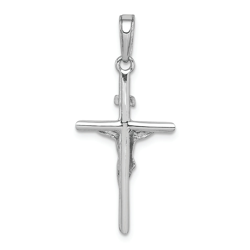 FJC Finejewelers 14k White Gold White Stick Style Crucifix Charm