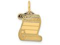 FJC Finejewelers 14k Yellow Gold Diploma Charm
