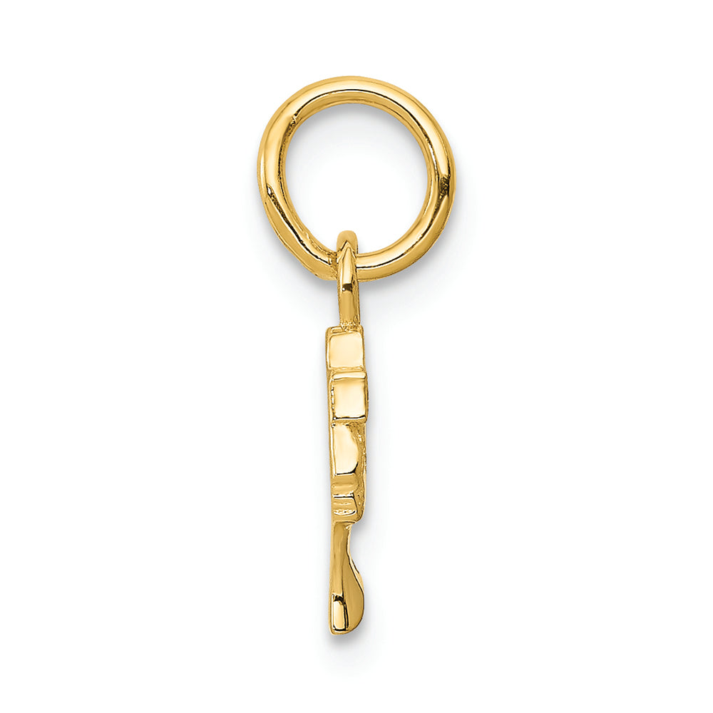 FJC Finejewelers 14k Yellow Gold Nefertiti Charm