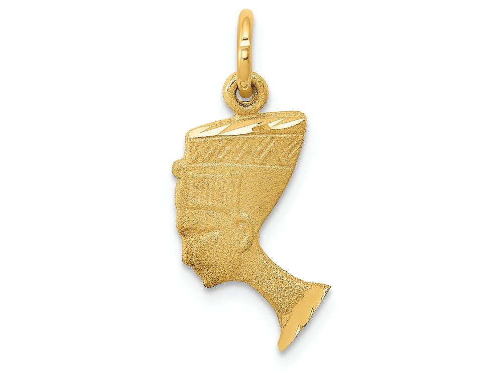 FJC Finejewelers 14k Yellow Gold Nefertiti Charm