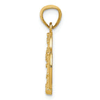FJC Finejewelers 14k Yellow Gold Pretzel Charm