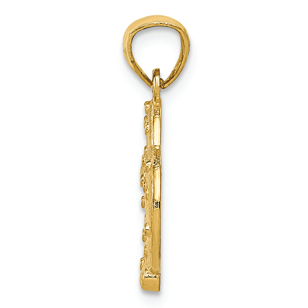 FJC Finejewelers 14k Yellow Gold Pretzel Charm