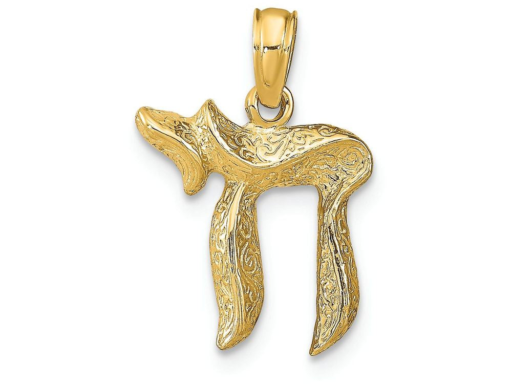 FJC Finejewelers 14k Yellow Gold Chai Charm