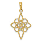 FJC Finejewelers 14k Yellow Gold Celtic Knot Charm
