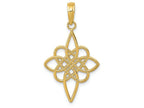 FJC Finejewelers 14k Yellow Gold Celtic Knot Charm