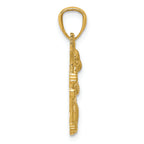 FJC Finejewelers 14k Yellow Gold Textured Koala Charm