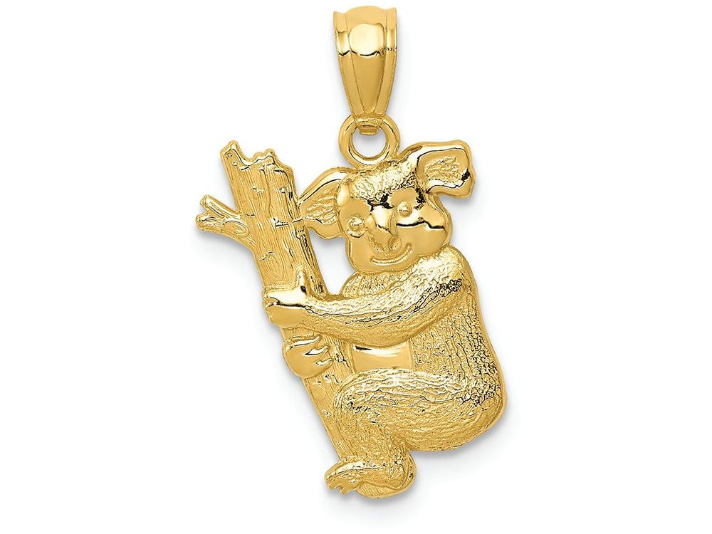 FJC Finejewelers 14k Yellow Gold Textured Koala Charm