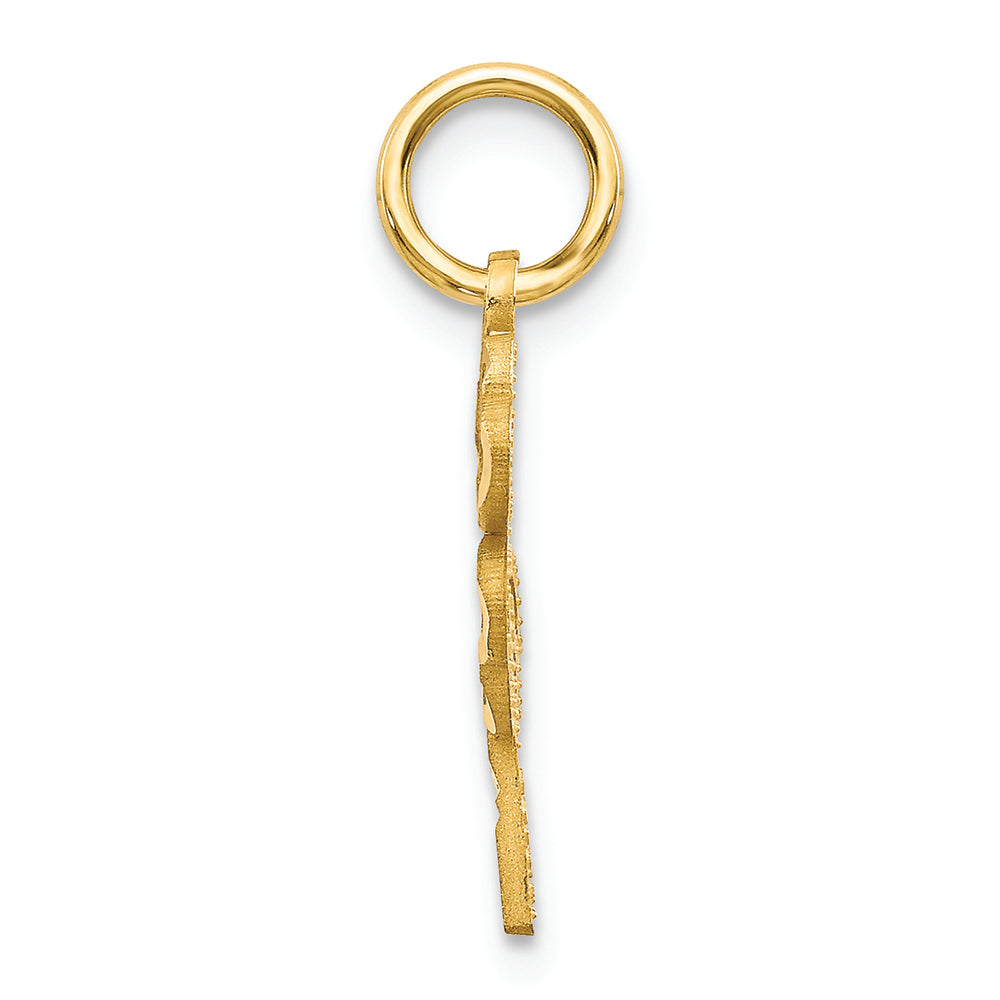 FJC Finejewelers 14k Yellow Gold 4 Leaf Clover Charm