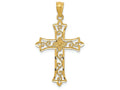 FJC Finejewelers 14k Yellow Gold Cross Charm