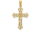 FJC Finejewelers 14k Yellow Gold Cross Charm