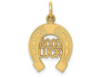 FJC Finejewelers 14k Yellow Gold Horseshoe Charm