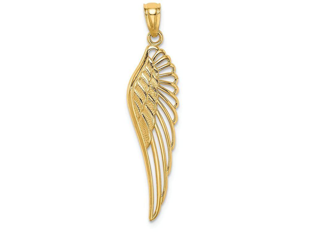 FJC Finejewelers 14k Yellow Gold Angel Wing Charm