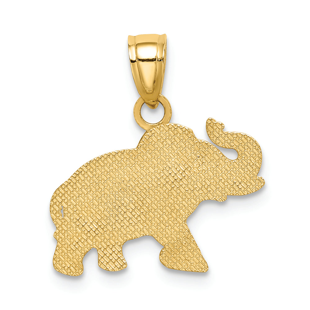 FJC Finejewelers 14k Yellow Gold Elephant Charm