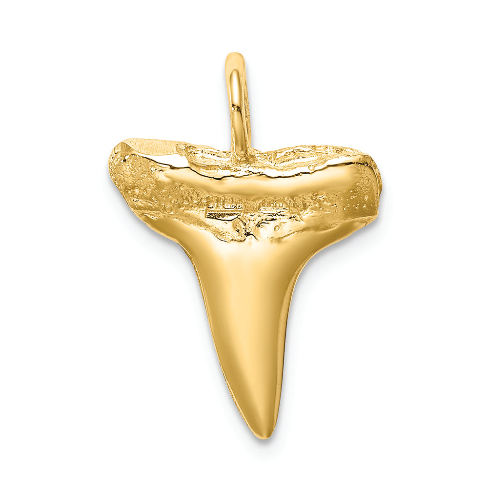 FJC Finejewelers 14k Yellow Gold Shark Tooth Charm