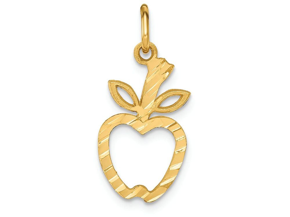 FJC Finejewelers 14k Yellow Gold Apple Charm