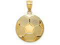 FJC Finejewelers 14k Yellow Gold Soccer Charm