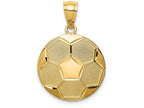 FJC Finejewelers 14k Yellow Gold Soccer Charm