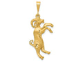 FJC Finejewelers 14k Yellow Gold Aries Zodiac Charm