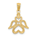 FJC Finejewelers 14k Yellow Gold Angel Charm
