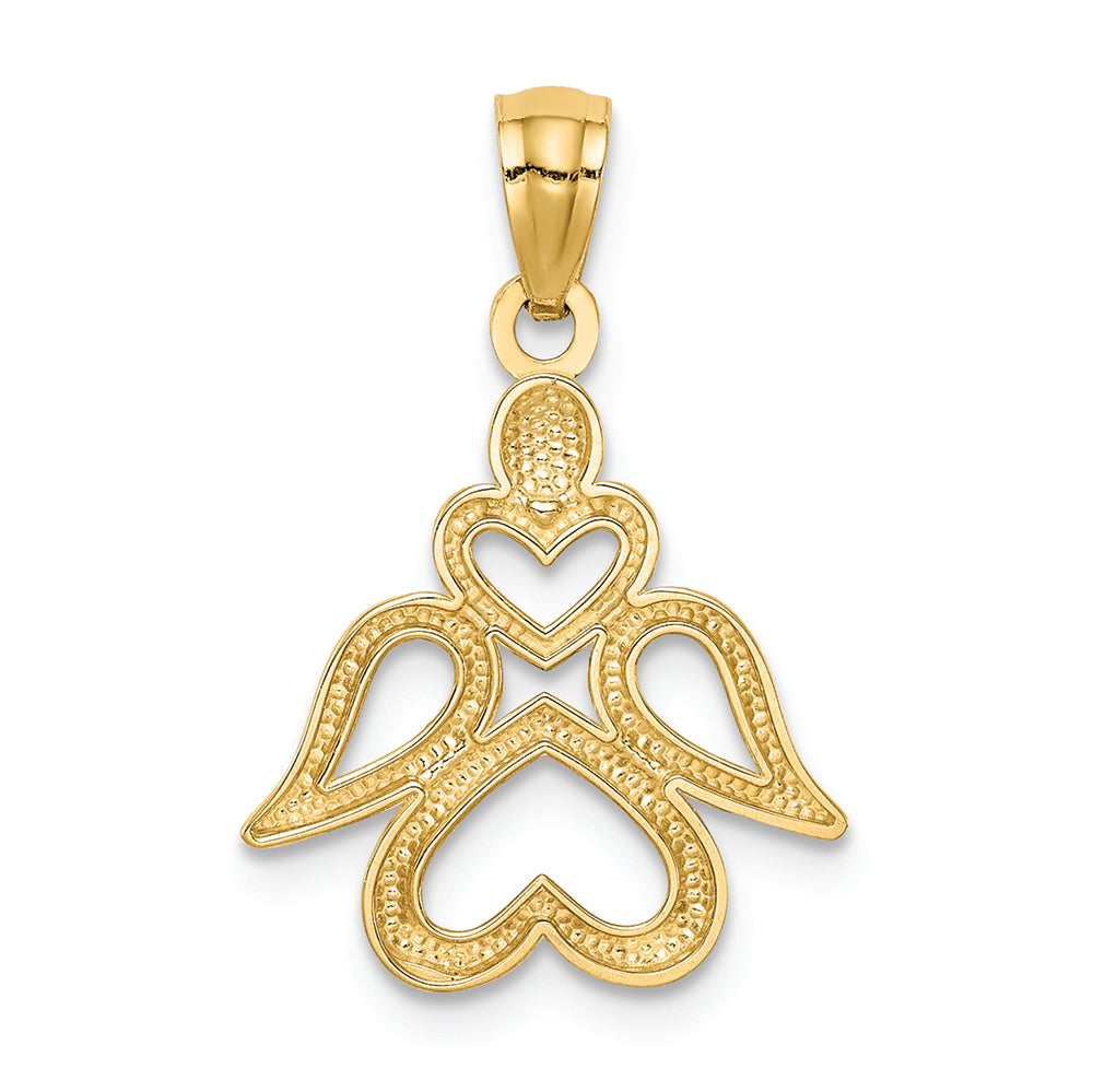 FJC Finejewelers 14k Yellow Gold Angel Charm