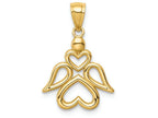 FJC Finejewelers 14k Yellow Gold Angel Charm