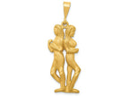 FJC Finejewelers 14k Yellow Gold Gemini Zodiac Charm