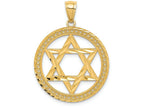 FJC Finejewelers 14k Yellow Gold Star Of David Charm