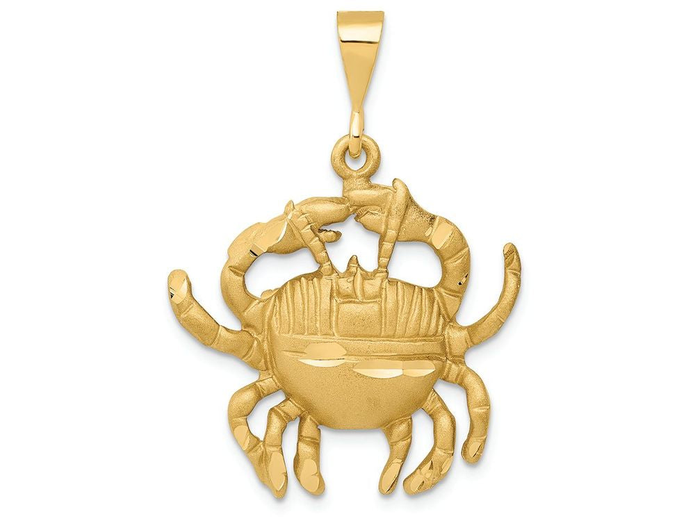 FJC Finejewelers 14k Yellow Gold Cancer Zodiac Charm