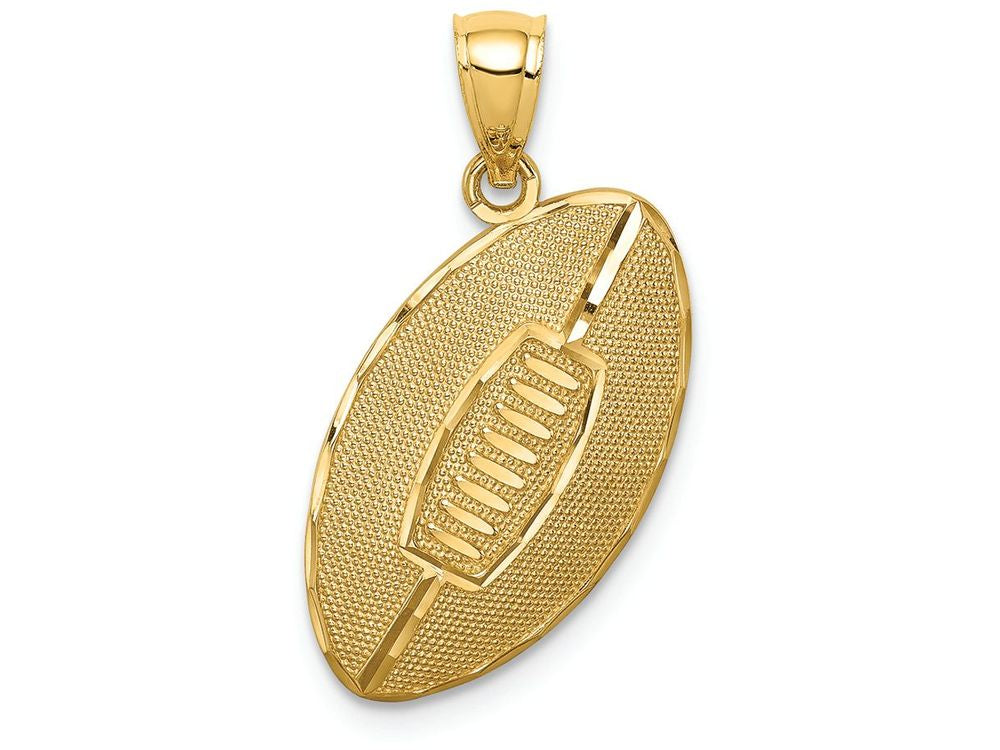 FJC Finejewelers 14k Yellow Gold Football Charm