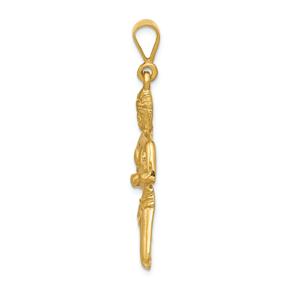 FJC Finejewelers 14k Yellow Gold Virgo Zodiac Charm