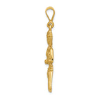FJC Finejewelers 14k Yellow Gold Virgo Zodiac Charm