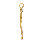 FJC Finejewelers 14k Yellow Gold Libra Zodiac Charm