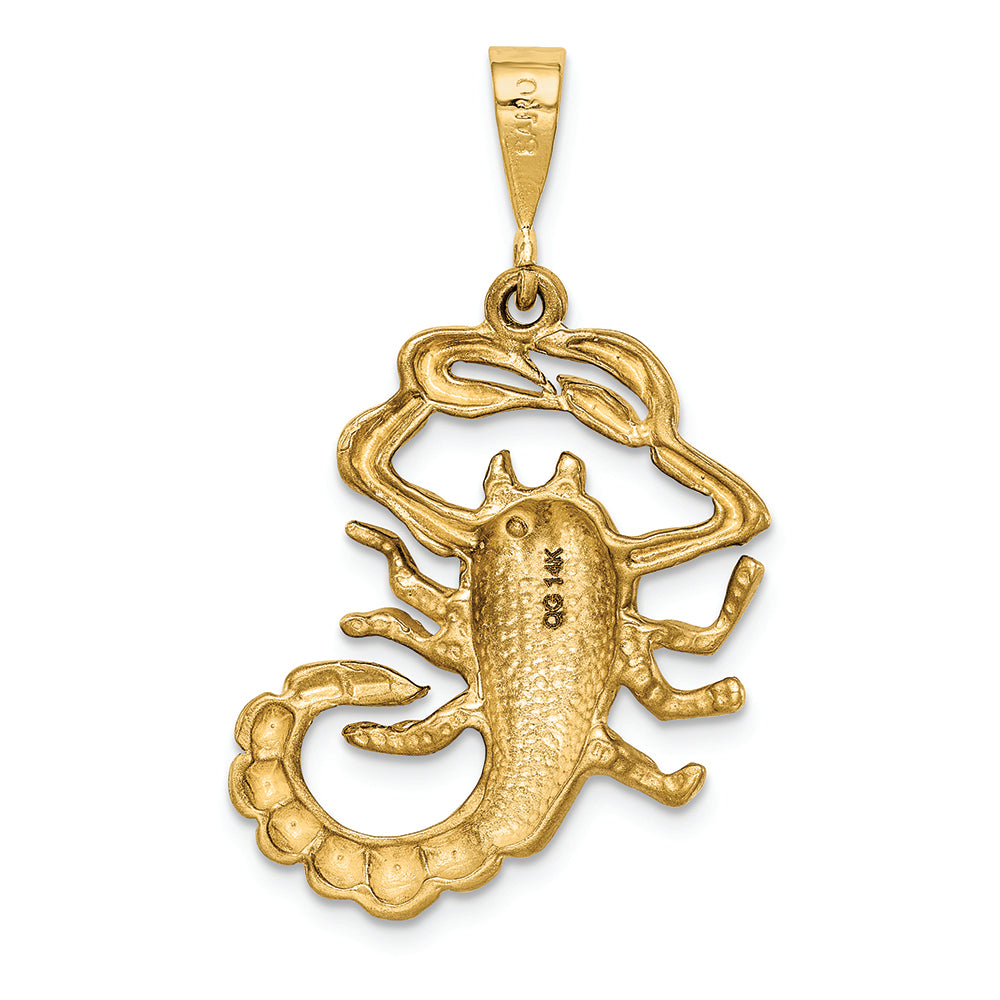FJC Finejewelers 14k Yellow Gold Scorpio Zodiac Charm