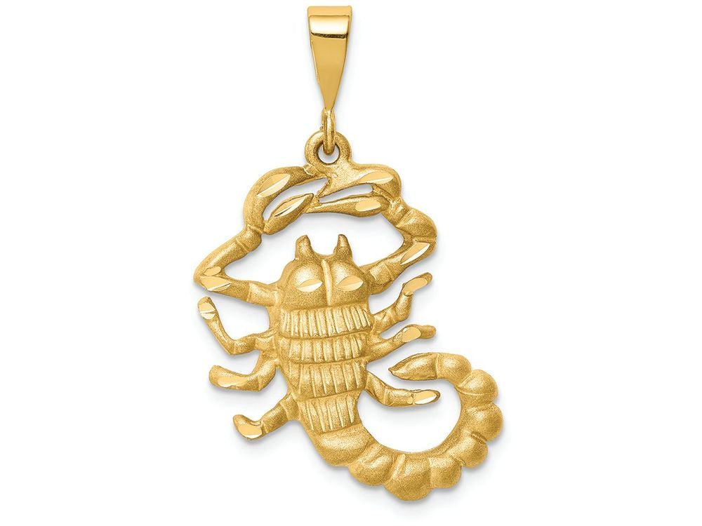 FJC Finejewelers 14k Yellow Gold Scorpio Zodiac Charm