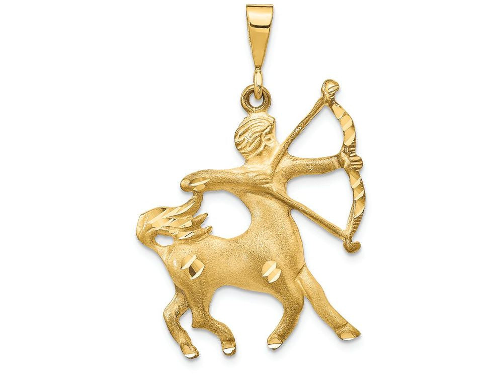 FJC Finejewelers 14k Yellow Gold Sagittarius Zodiac Charm