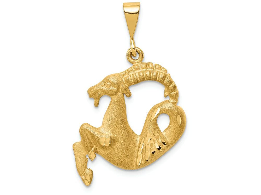 FJC Finejewelers 14k Yellow Gold Capricorn Zodiac Charm