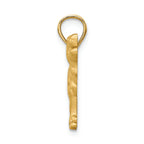 FJC Finejewelers 14k Yellow Gold Bright Cut Labrador Retriever Charm