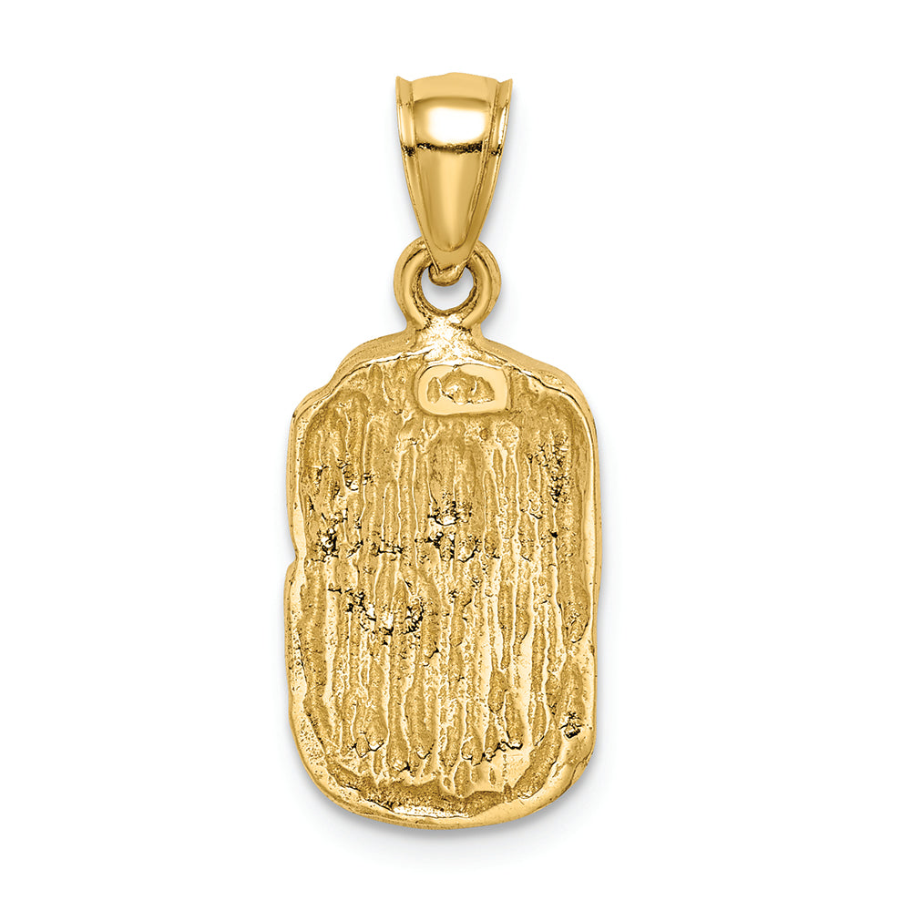 FJC Finejewelers 14k Yellow Gold Nugget Charm