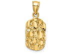 FJC Finejewelers 14k Yellow Gold Nugget Charm