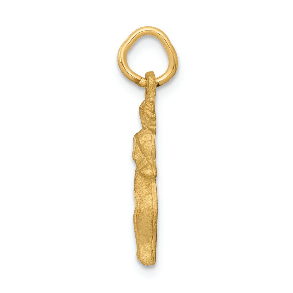 FJC Finejewelers 14k Yellow Gold Gemini Zodiac Charm