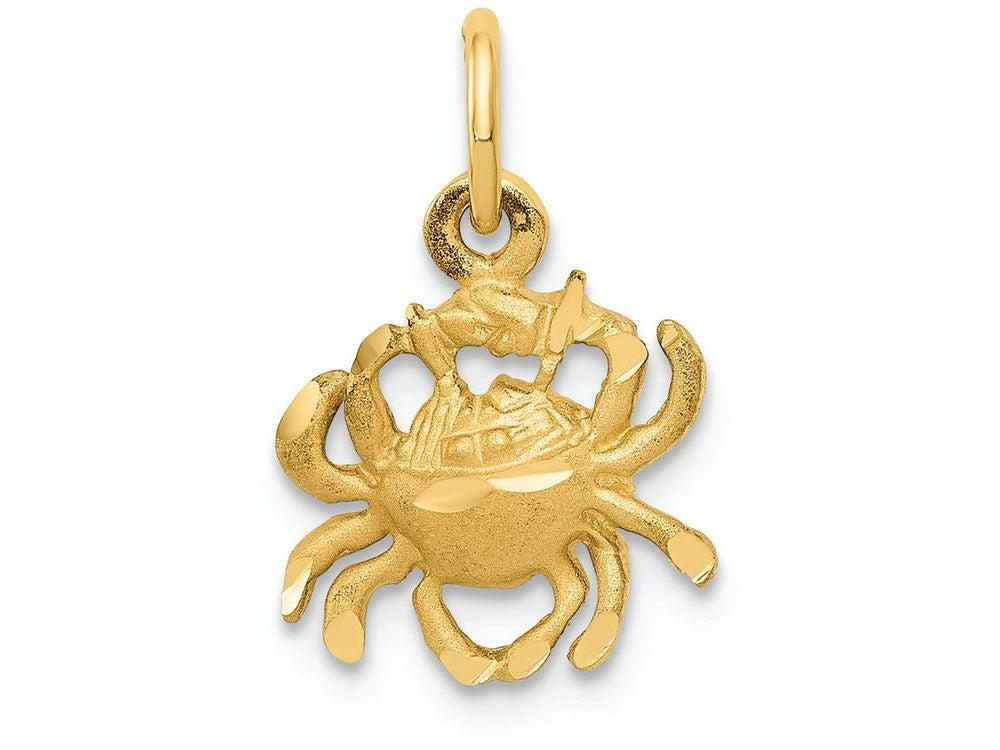 FJC Finejewelers 14k Yellow Gold Cancer Zodiac Charm