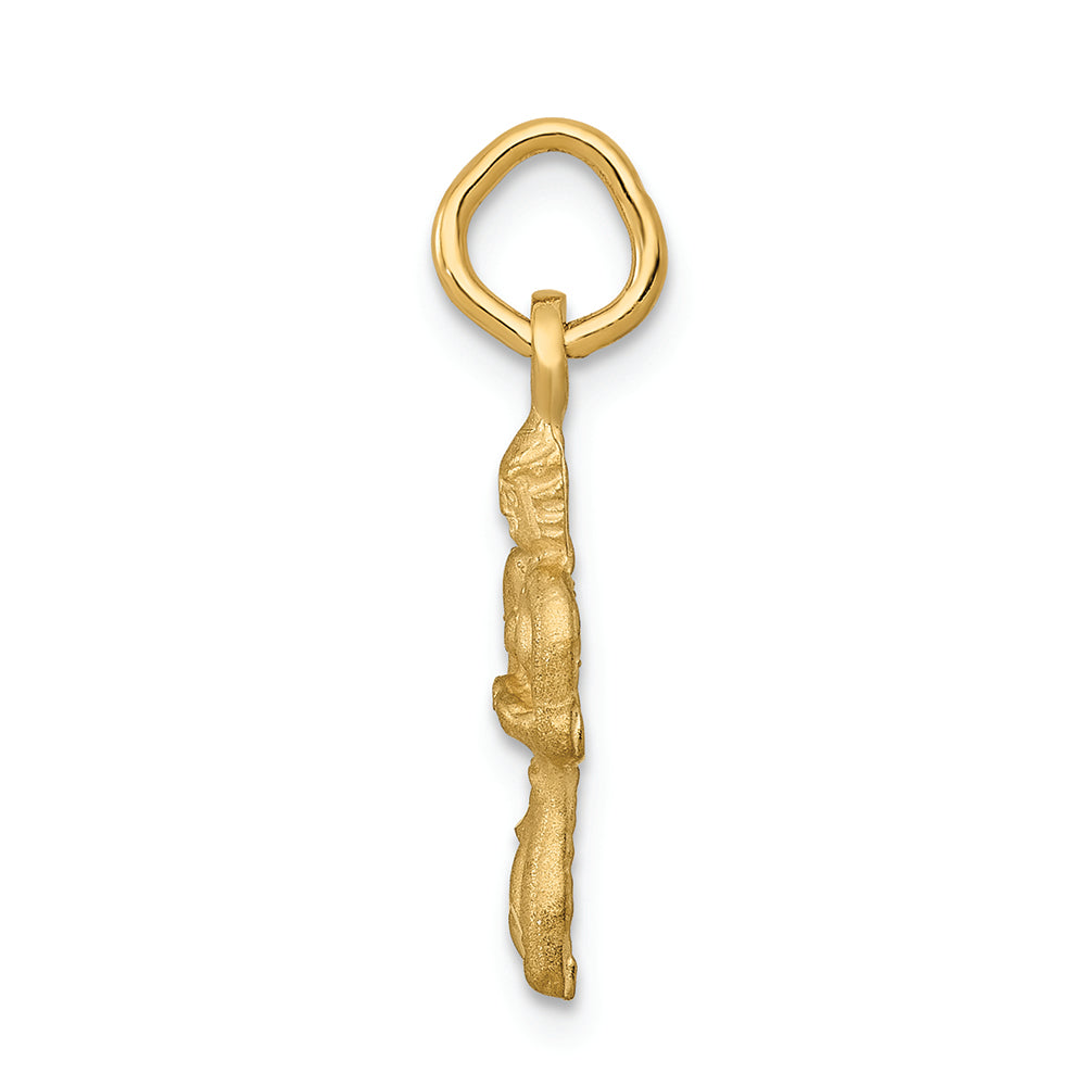 FJC Finejewelers 14k Yellow Gold Virgo Zodiac Charm