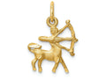 FJC Finejewelers 14k Yellow Gold Sagittarius Zodiac Charm