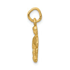 FJC Finejewelers 14k Yellow Gold Aquarius Zodiac Charm
