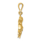 FJC Finejewelers 14k Yellow Gold Dolphin Charm