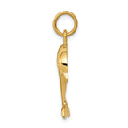 FJC Finejewelers 14k Yellow Gold Dolphin Charm